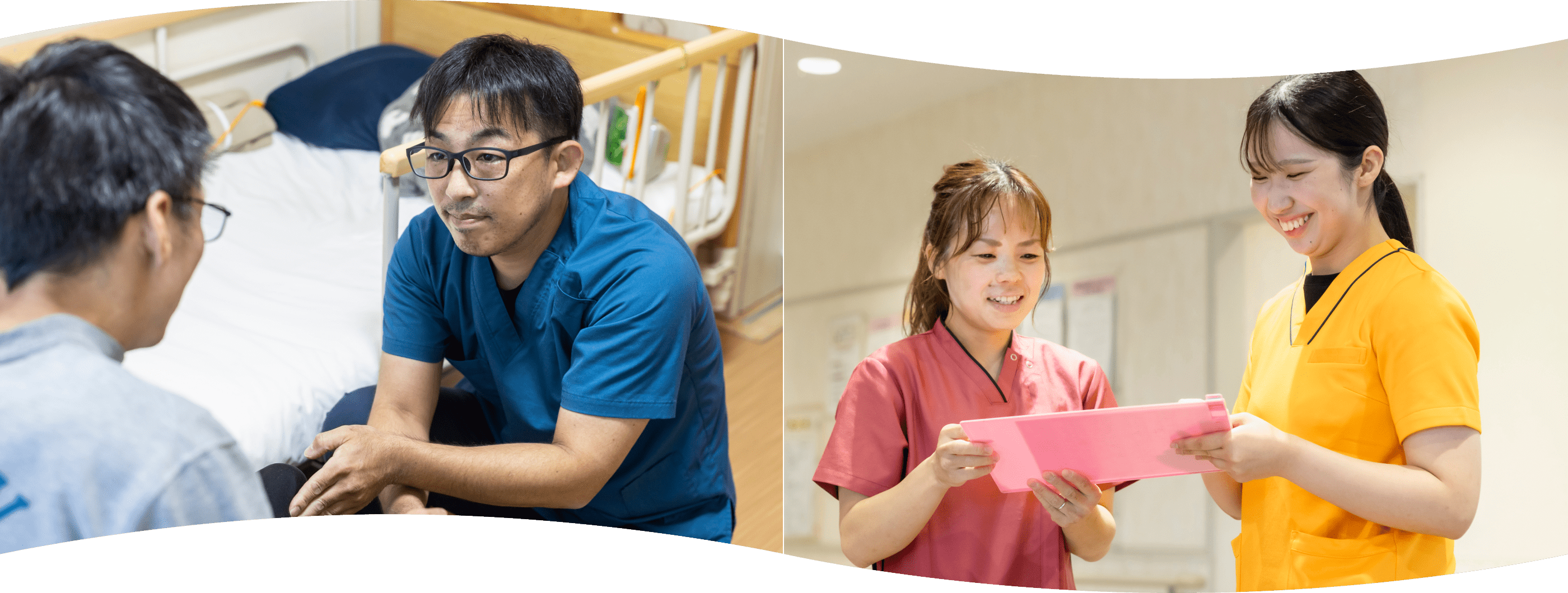 スタッフ達の働く様子